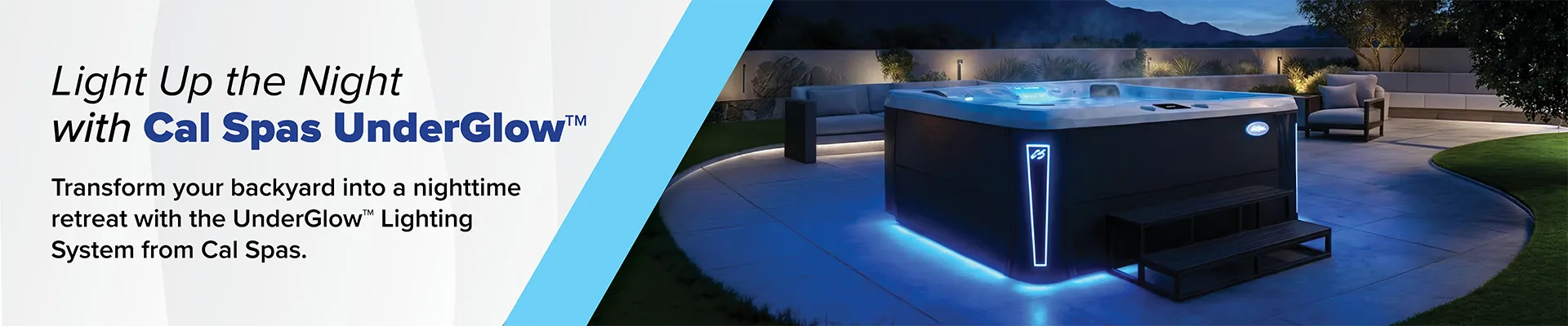 Calspas hot tub being used in a family setting - Crofton